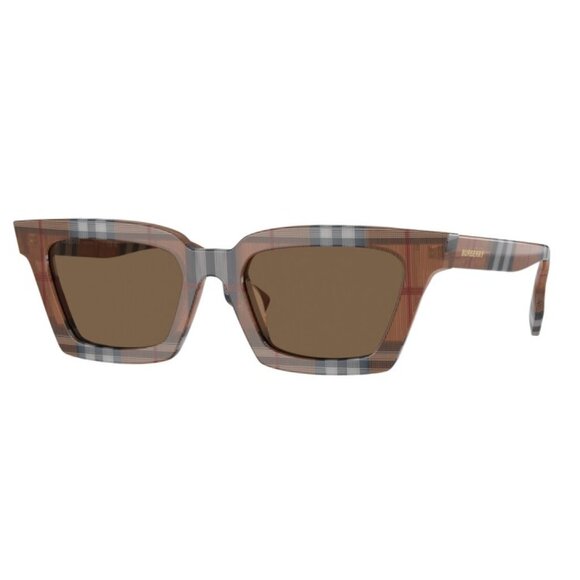 Burberry Accessories - Briar Dark Brown Square Ladies Sunglasses